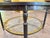 Gold Parisian Round Brass Coffee Table, 1960 For Sale - Image 8 of 16