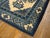 Textile 1920s Ivory Field Medallion Antique Chinese Baotou Rug 3' X 6' Handknotted Pile Wool Carpet For Sale - Image 7 of 8