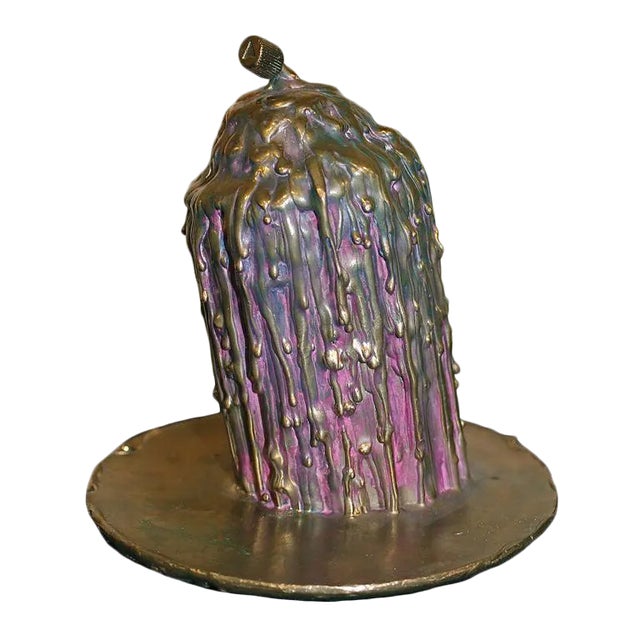 Patinated and Detailed Bronze Ivan Palmer "No Voice" For Sale