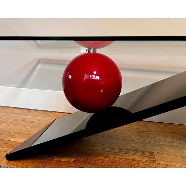 Memphis Design Style Coffee Table, circa 1980 For Sale - Image 10 of 11