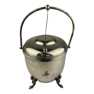 Mid 20th Century Silver-Platted Ice Bucket