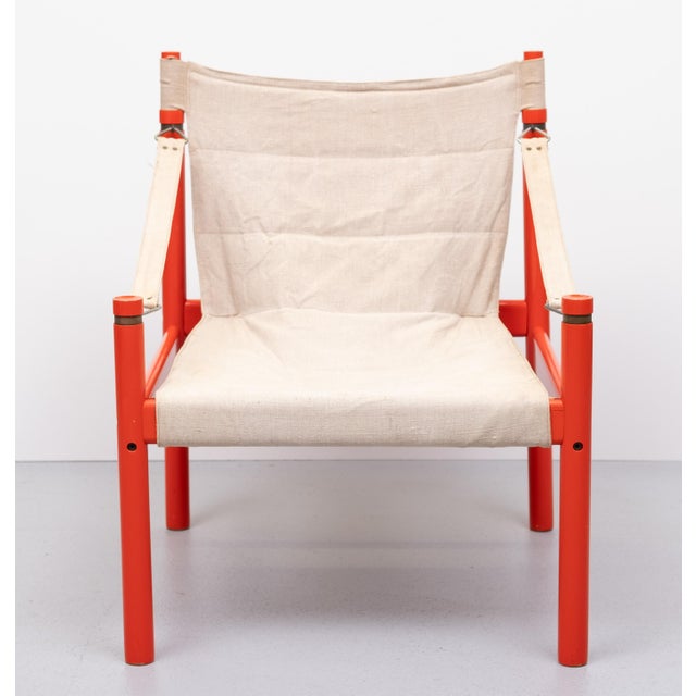 Safari Chair from Erik Wørts Mobelfabrik, Denmark, 1962 For Sale - Image 11 of 14