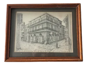 Archie C. Boyd, New Orleans, 1974, Print, Framed