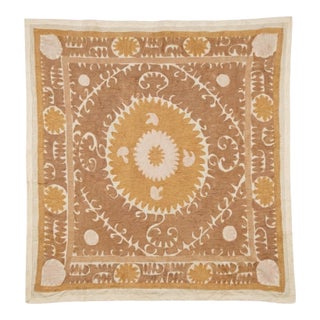 1970s Uzbek Suzani Textile Wall Art For Sale