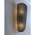 Early 21st Century Modern Italian Gray “Graniglia” Rhombus Murano Glass Sconces, Pair For Sale - Image 5 of 7