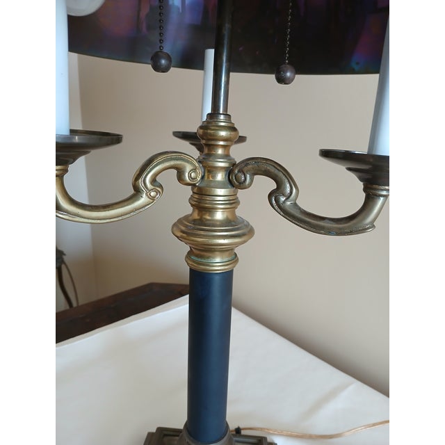 Early 20th Century Brass French-Style Bouillotte Lamp For Sale - Image 13 of 18
