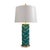 Port 68 Scalamandre Maison by Port 68 Leaping Cheetah Teal Lamp For Sale - Image 4 of 4