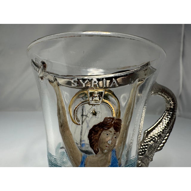 Art Nouveau Antique 1904 Shriners Souvenir Cup For Sale - Image 3 of 10