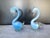 Traditional Blue Swans in Murano - Pair For Sale - Image 3 of 4