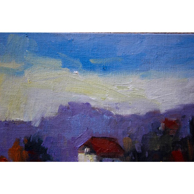 2020s "Tuscany Glow" Contemporary Landscape Oil Painting For Sale - Image 5 of 12
