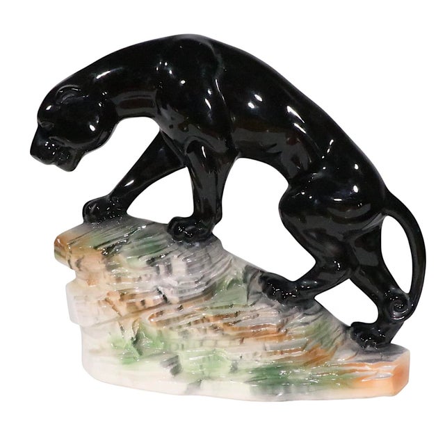 1950s Mid Century Modern Panther Tv Lamp by Lane & Co. For Sale - Image 4 of 12