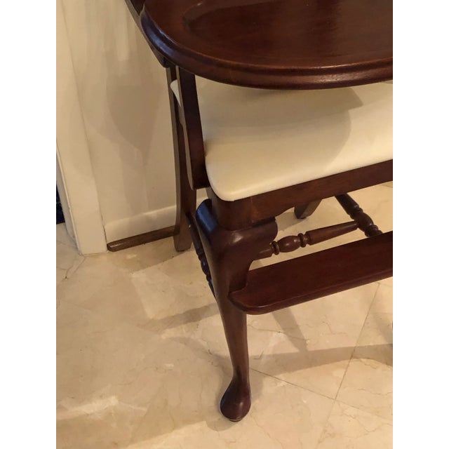 Young Hinkle Mahogany Child’s High Chair Chairish