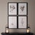 Modern Framed Sepia-Tone Botanical Prints, Set Of 4 For Sale - Image 3 of 3