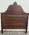 Antique Full Size Late Victorian Carved Walnut Bed For Sale - Image 18 of 18