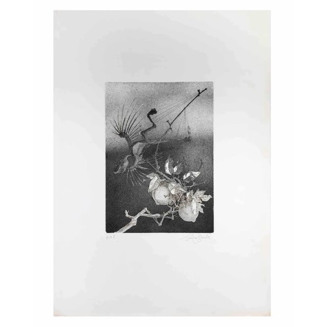 Leo Guida, One Lemon Two Lemons, Etching, 1970s For Sale