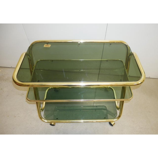 Brass Food Trolley from Morex, 1970s For Sale - Image 13 of 14