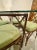 Chinese Faux Bamboo Table and Four Chairs For Sale - Image 3 of 11