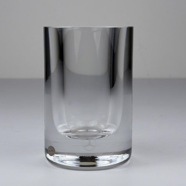 Glass Mercedes-Benz Auto Rotonda Crystal Glass Vase by Il Giugno, 2003 For Sale - Image 7 of 17