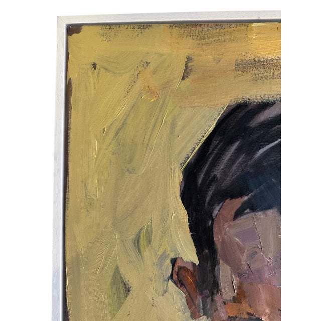 Peter Bowen, Tom Ward-Thomas Portrait, Oil on Canvas For Sale - Image 7 of 9