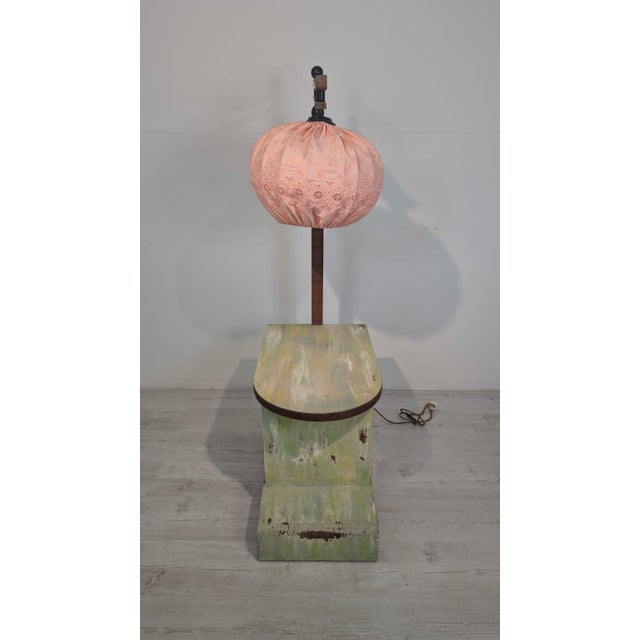 Art Deco Floor Lamp with Table and Bar For Sale - Image 11 of 18