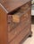 18th Century Early George III Mahogany Bureau Bookcase With Carved Swan Neck Pediment For Sale - Image 5 of 17