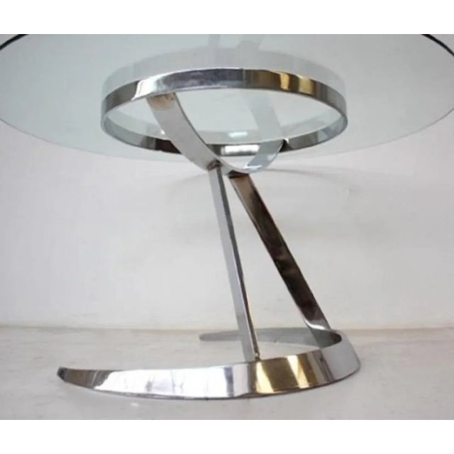 Space Age Model Scimitar Dining Table by Boris Tabacoff For Sale - Image 4 of 5