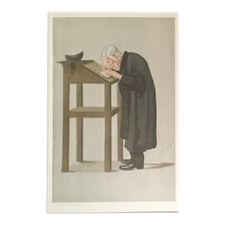 Antique Matted Vanity Fair Caricature by Spy "Spooner", 1898 For Sale