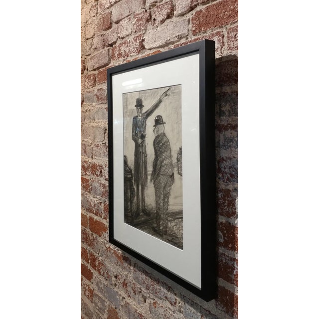 1930s Carl Hugo Beetz "The Preacher" California Regionalist Drawing For Sale In Los Angeles - Image 6 of 7