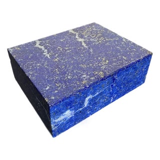 Vintage Lapis Box For Sale