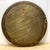 Large 34-inch vintage Chinese etched solid brass tray or table top. Finely detailed scalloped rim and intricate hand-...