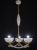 1940s Art Deco Reticello Murano Glass Chandelier by Venini, 1940 For Sale - Image 5 of 12