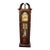 Howard Miller Mahogany Grandfather Clock Triple Chime Mechanical Floor Clock 80s For Sale