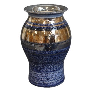 Vintage French Vase by Georges Pelletier, 1970s For Sale
