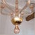 1970s Pink Neoclassical Murano Glass Chandelier For Sale In Dallas - Image 6 of 9