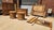 Large complete queen bedroom set in a warm blonde wood finish, offering a cohesive bedroom suite with a light, classic...