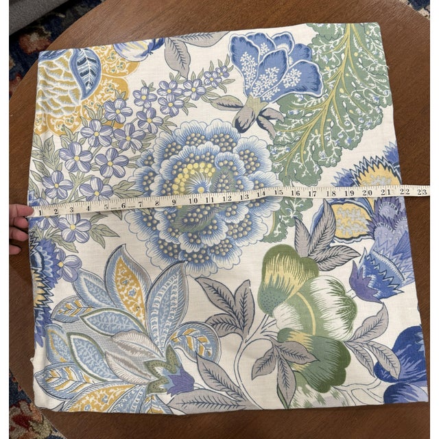 2020s Brunschwig & Fils Kalabali Lagoon Decorative Pillow Cover For Sale - Image 5 of 6