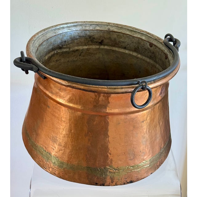 19th Century French Copper Cauldron For Sale - Image 11 of 15