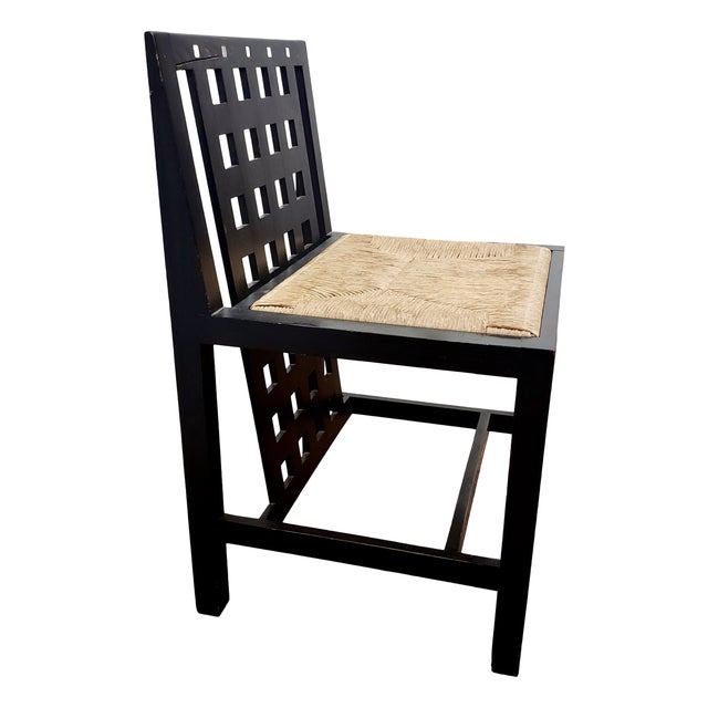 Art Nouveau Charles Rennie Mackintosh Ds3 Side Chairs by Cassina, Set of 2 For Sale - Image 3 of 5