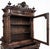 19th Century French Renaissance Revival Oak Bookcase ~ Bibliothèque With Beveled Glass For Sale - Image 10 of 16