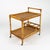 Mid-Century Modern Bamboo and Rattan Serving Bar Cart, Italy, 1960s For Sale - Image 11 of 17