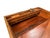 19th Century Victorian Burr Walnut & Brass Campaign Writing Slope W/Fully Intact Secret Drawers For Sale - Image 14 of 15