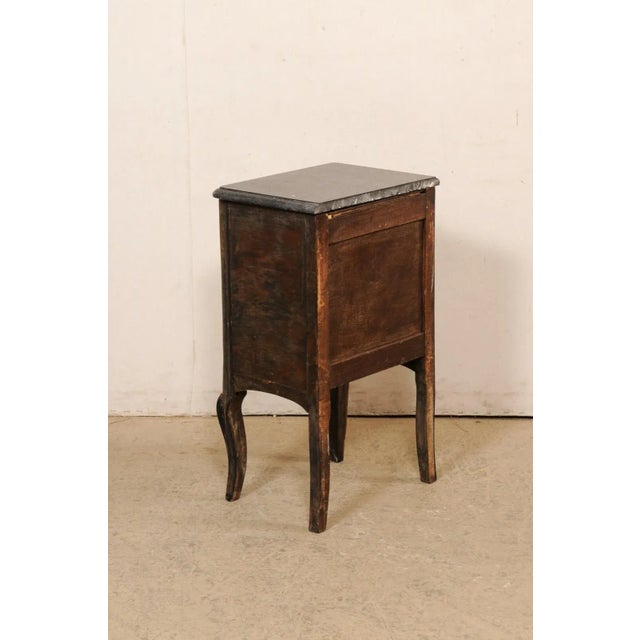 19th Century 19th Century French Marble Top End Chest For Sale - Image 5 of 11