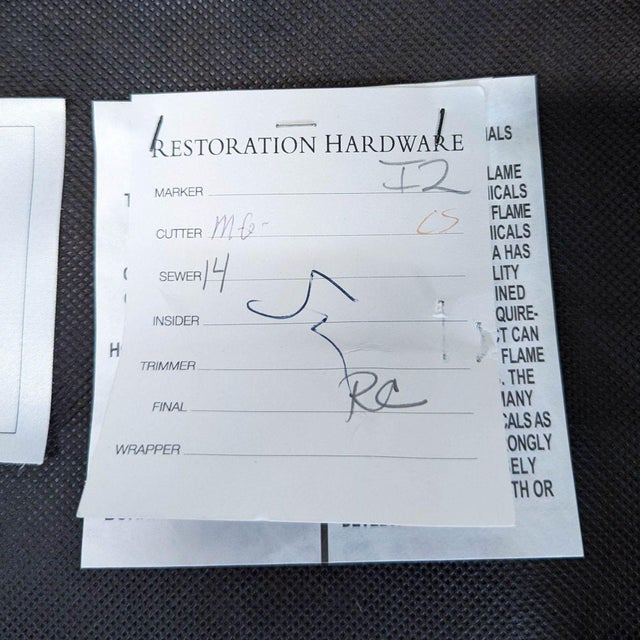 Restoration Hardware Counter Stool For Sale - Image 9 of 12