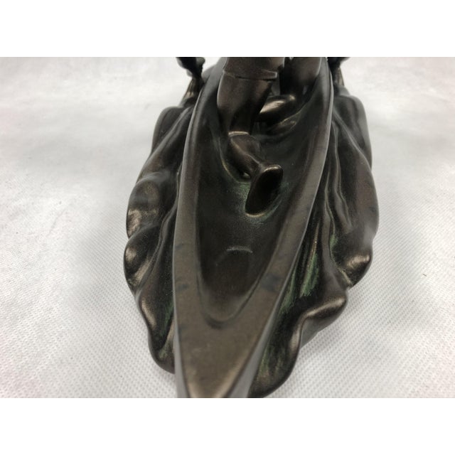 Jihokera, Sculpture of Two Rowers, Czechoslovakia, 1960s For Sale - Image 4 of 10