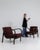 Pair of Mid-Century Bentwood Upholstered Armchairs by Kozelka And Kropacek H-237 For Sale - Image 10 of 15