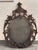 Mexican Rococo Revival Oval Gold Finish Wall Mirror, Late 20th Century For Sale In San Francisco - Image 6 of 12