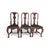 18th Century Rococo Set of 6 Painted Dining Chairs From Lucca For Sale - Image 10 of 10