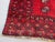 Vintage Afghan Ersari Turkmen Bokhara Rug, Abrash Red - 7'2" X 4'8" For Sale - Image 10 of 13