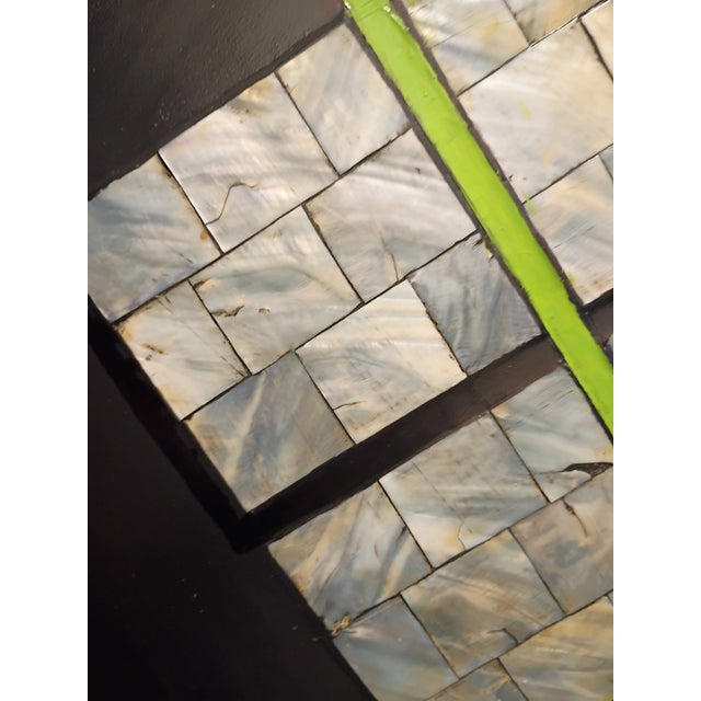 "Intervention No. 26: Total Eclipse" – 31" Monumental Sculptural Bamboo Disk For Sale - Image 4 of 4