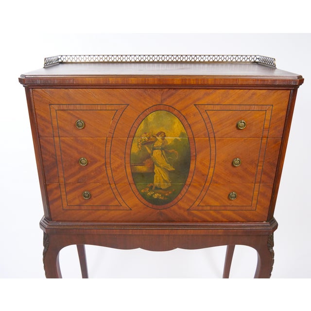 Antique Adam-Style Mahogany Silverware Cabinet, Early to Mid 19th Century For Sale - Image 10 of 13